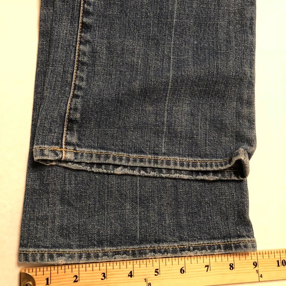 👖7FAMK Bootcut Blue Jeans Size 26 - Picture 6 of 8